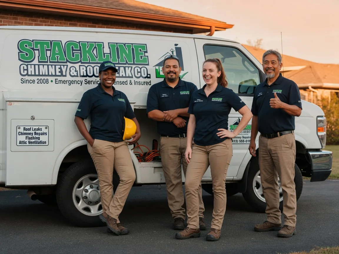 Chimney flashing repair company in Carlock, IL